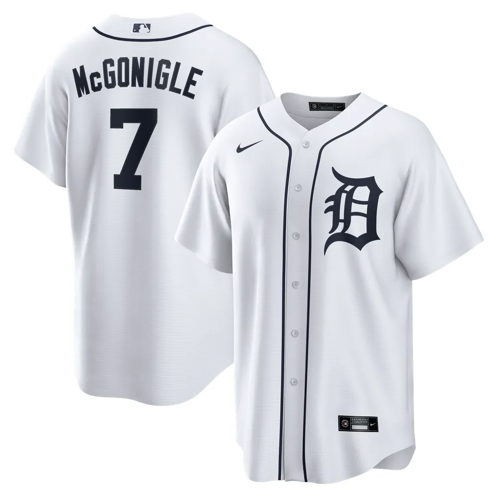 Kevin McGonigle Detroit Tigers Nike Home Replica Jersey - White