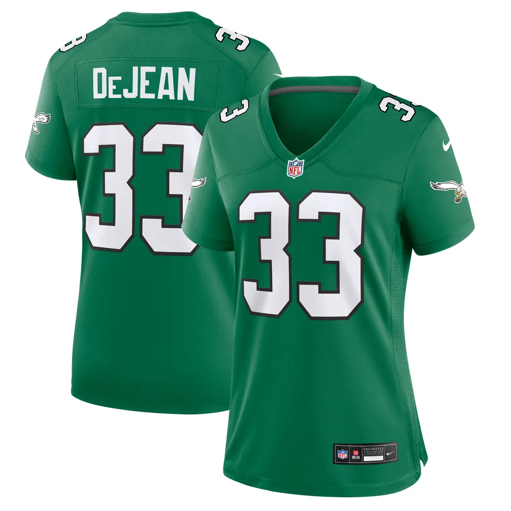Cooper DeJean Philadelphia Eagles Nike Women's Alternate Game Jersey -  Kelly Green