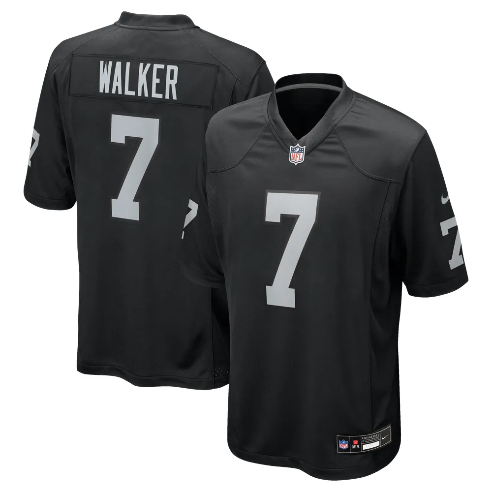Quay Walker Las Vegas Raiders Nike Team Game Jersey -  Black