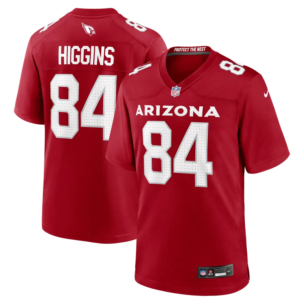 Elijah Higgins Arizona Cardinals Nike Team Game Jersey -  Cardinal