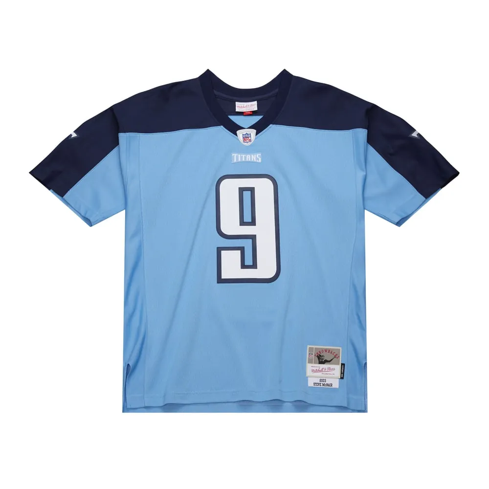 Steve McNair Tennessee Titans Mitchell & Ness 2003 Legacy Replica Jersey - Light Blue