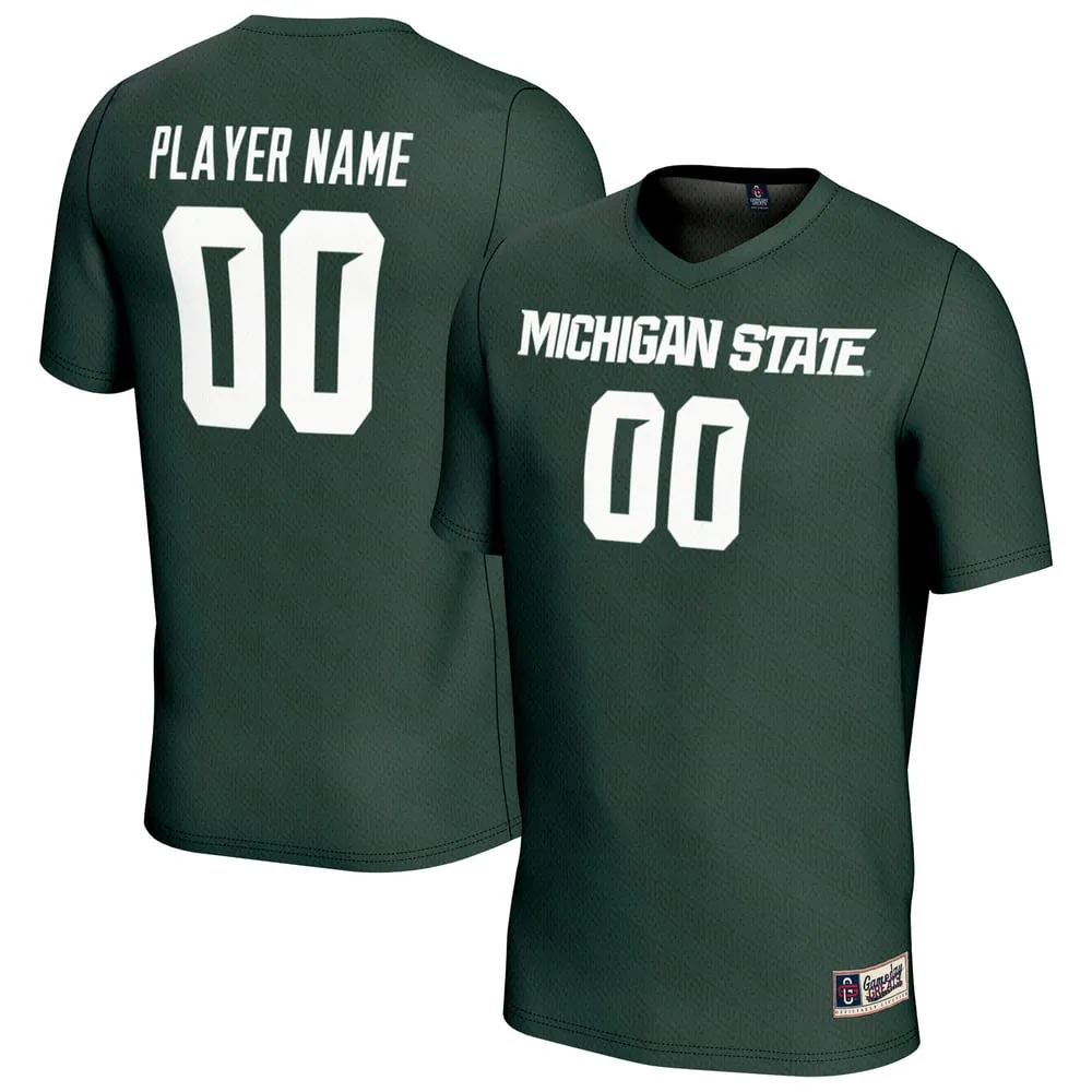 Michigan State Spartans GameDay Greats Unisex NIL Pick-A-Player Men's Soccer Jersey - Green