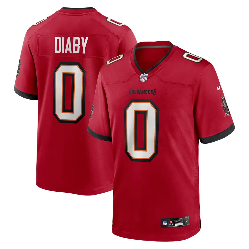 YaYa Diaby Tampa Bay Buccaneers Nike  Game Jersey -  Red