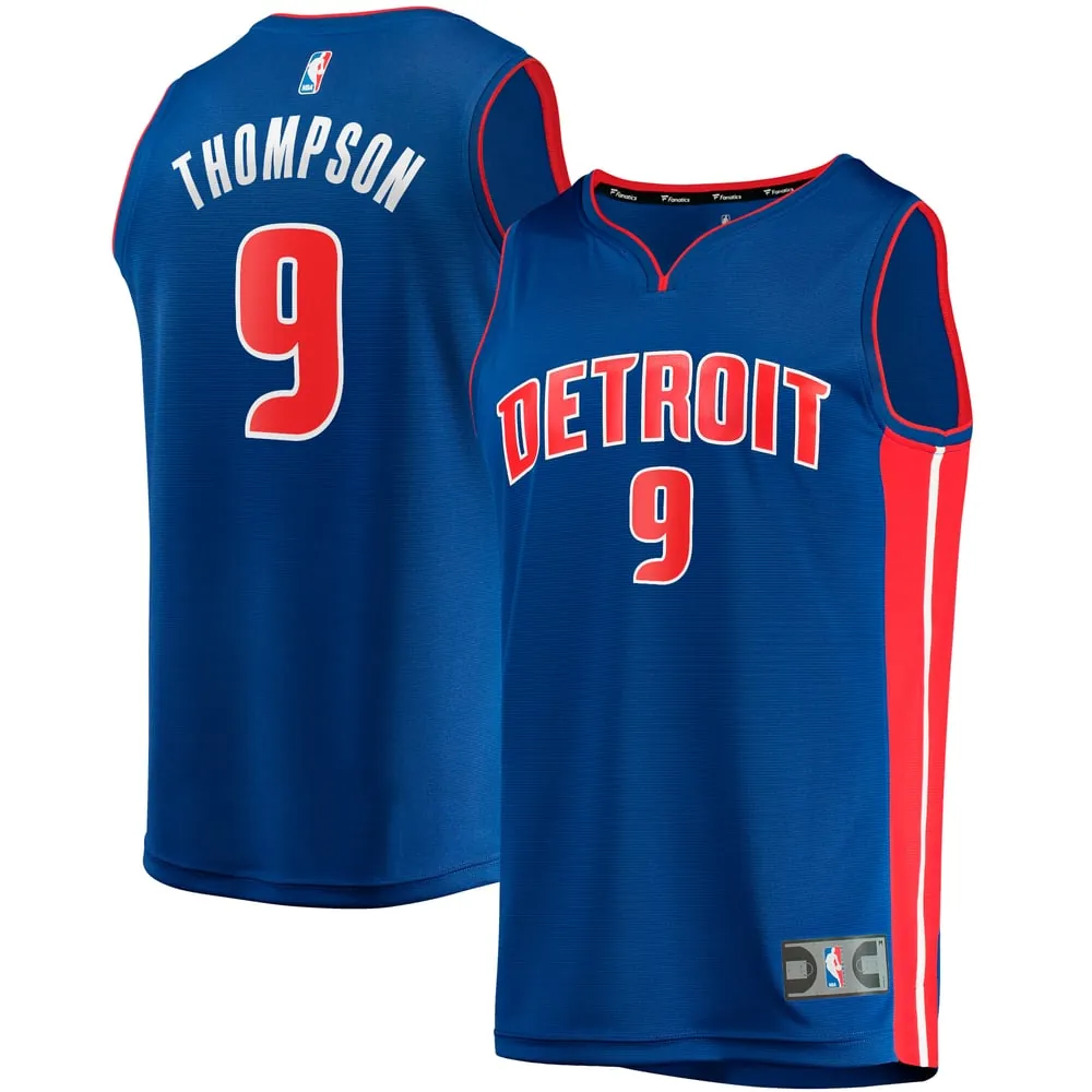 Ausar Thompson Detroit Pistons Fanatics Youth Fast Break Replica Jersey - Icon Edition - Royal