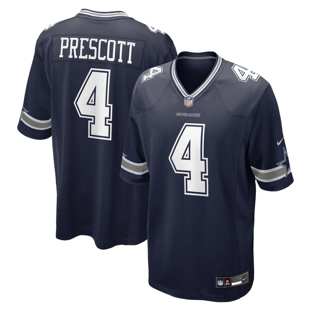 Dak Prescott Dallas Cowboys Nike Game Team Jersey - Navy