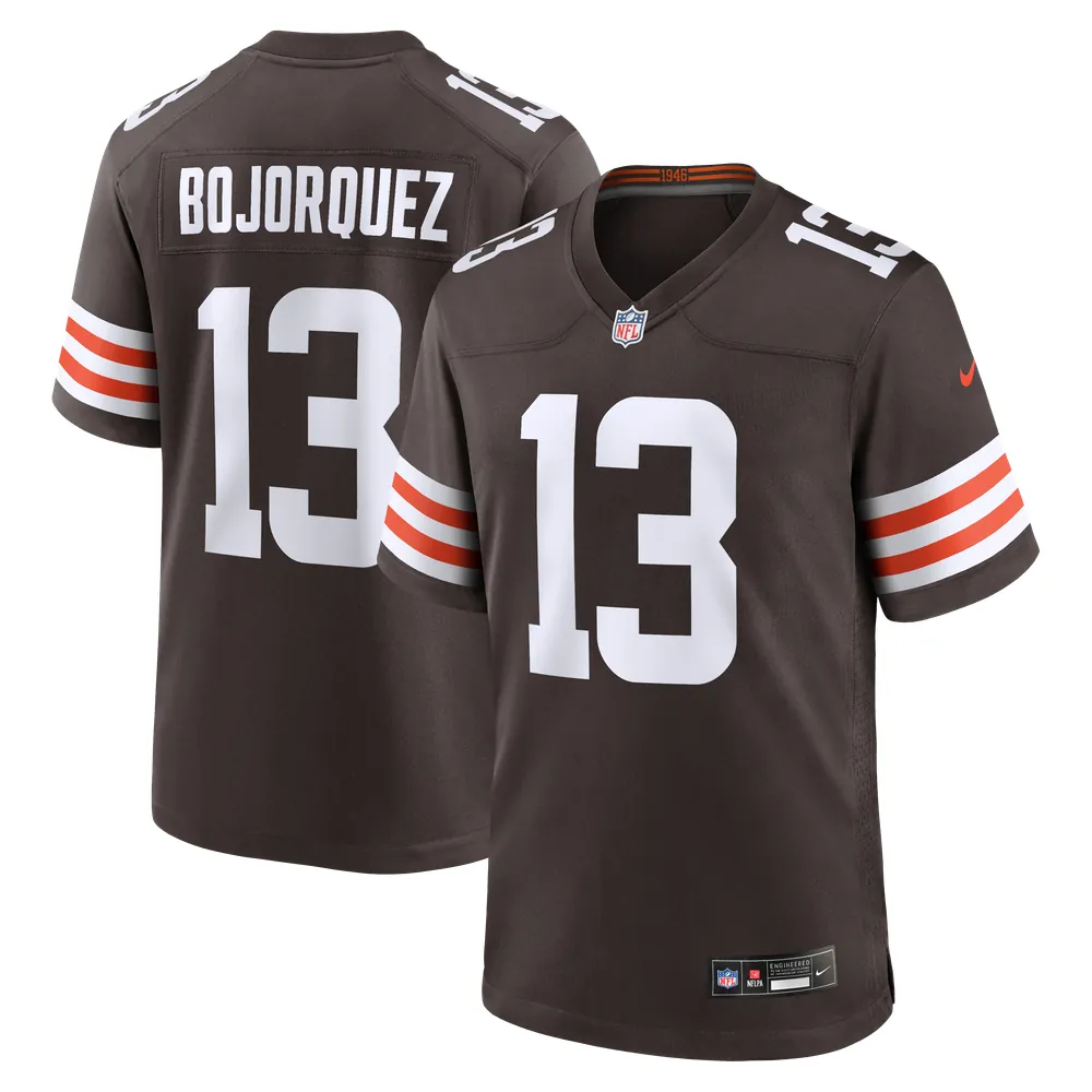 Corey Bojorquez Cleveland Browns Nike Game Jersey - Brown