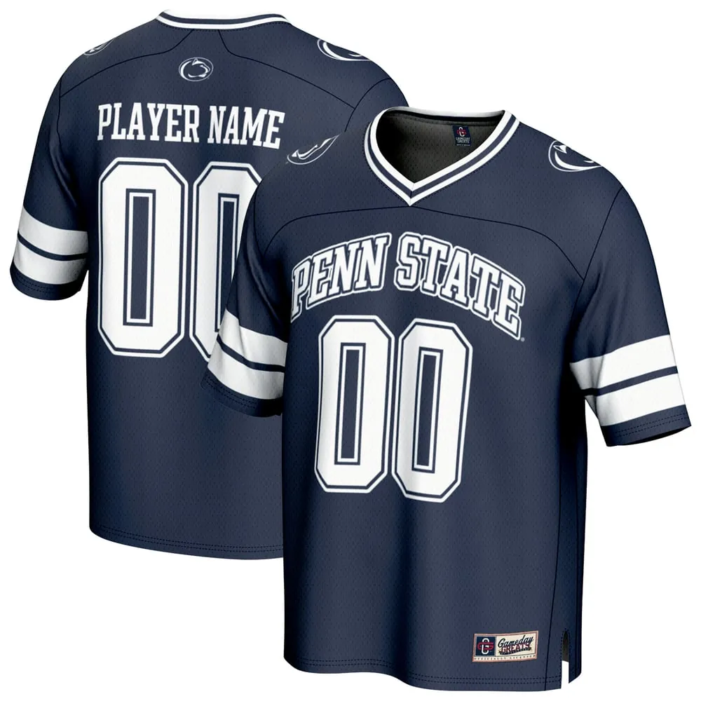 Penn State Nittany Lions GameDay Greats Unisex NIL Pick-A-Player Football Fashion Jersey - Navy