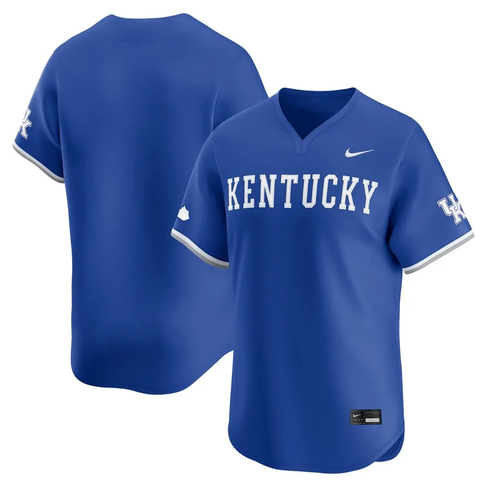 Kentucky Wildcats Nike Baseball Limited Jersey - Royal