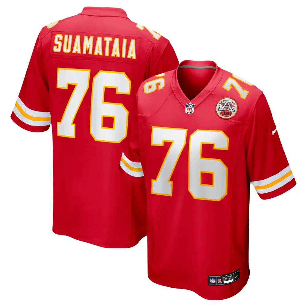 Kingsley Suamataia Kansas City Chiefs Nike  Game Jersey -  Red