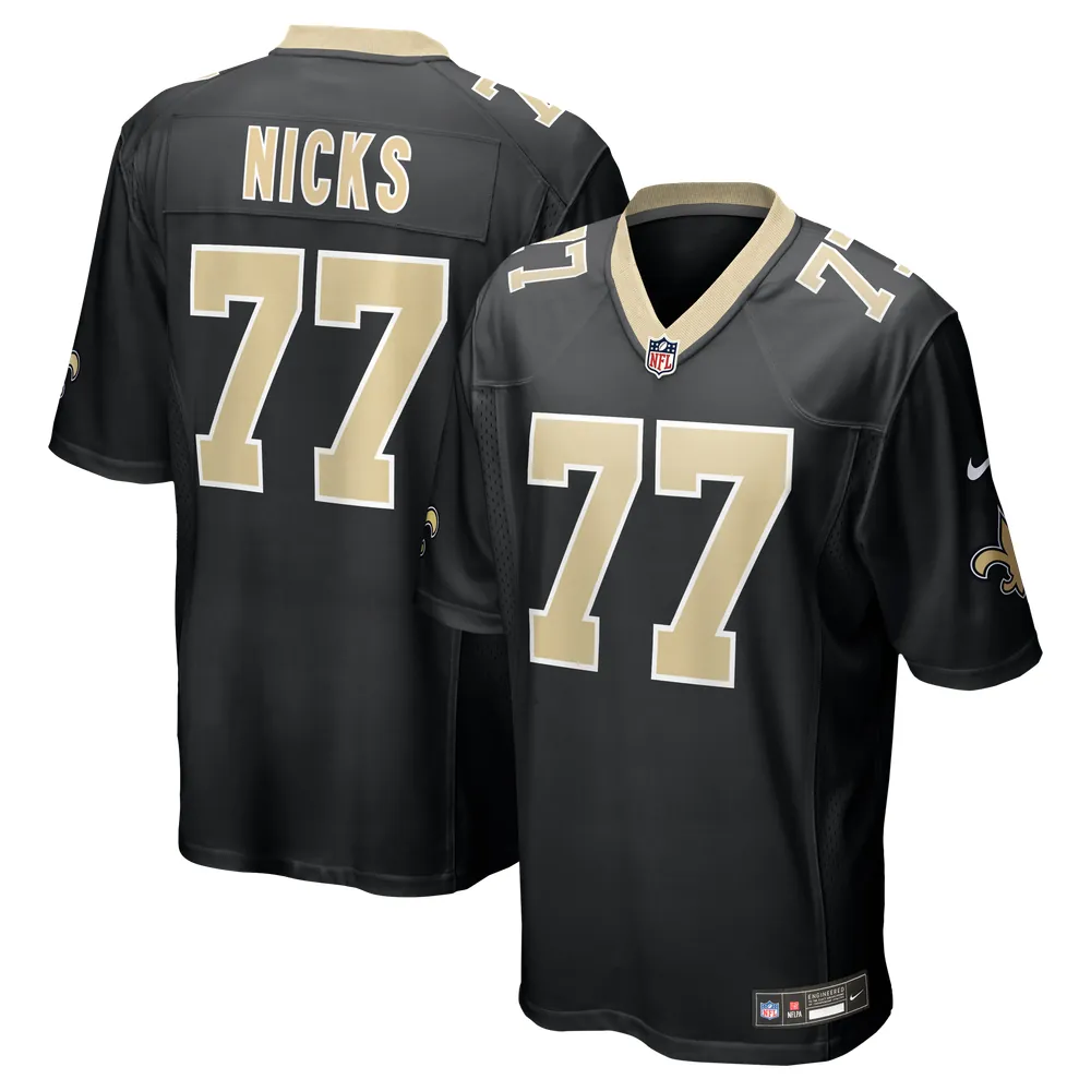 Carl Nicks New Orleans Saints Nike Game Retired Player Jersey - Black