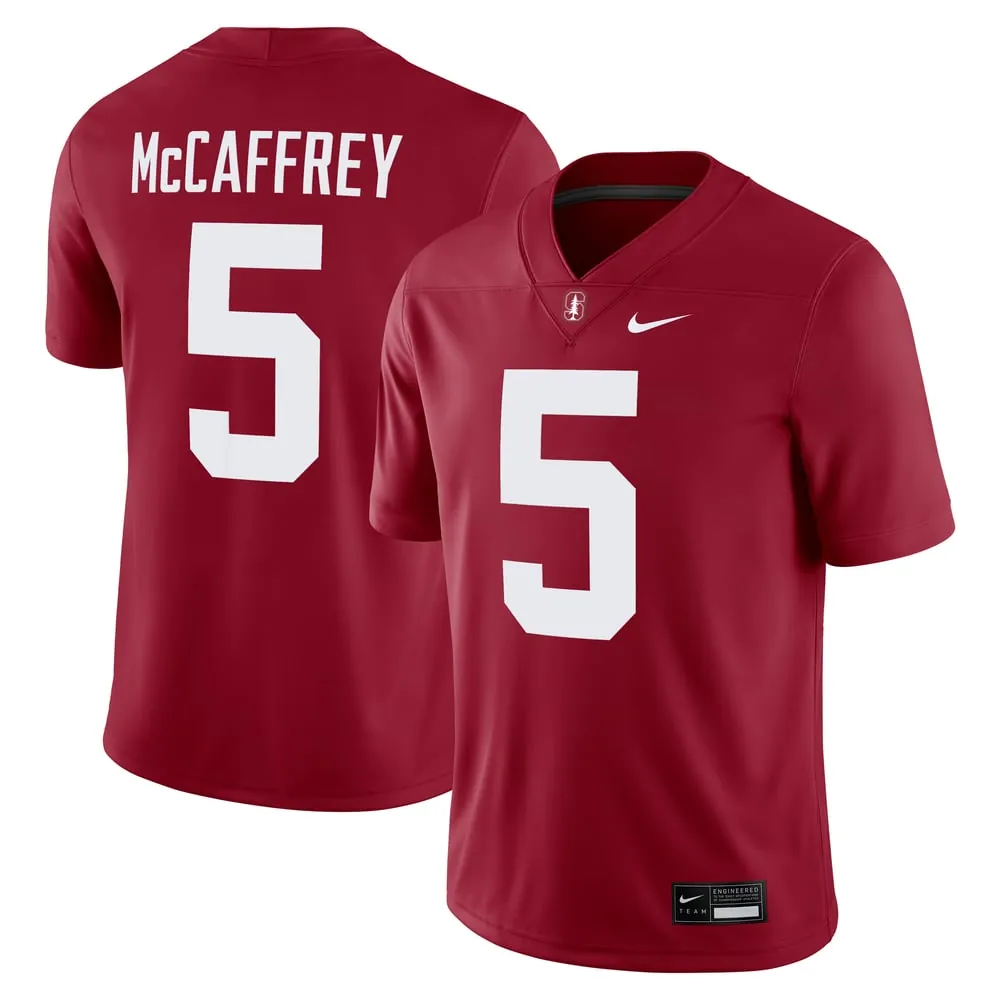 Christian McCaffrey #5 Stanford Cardinal Nike Alumni Player Game Jersey - Cardinal