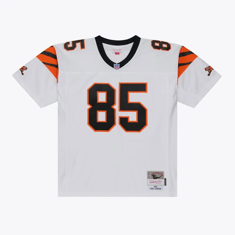 Chad Johnson Cincinnati Bengals Mitchell & Ness 2001 Legacy Replica Player Jersey - White