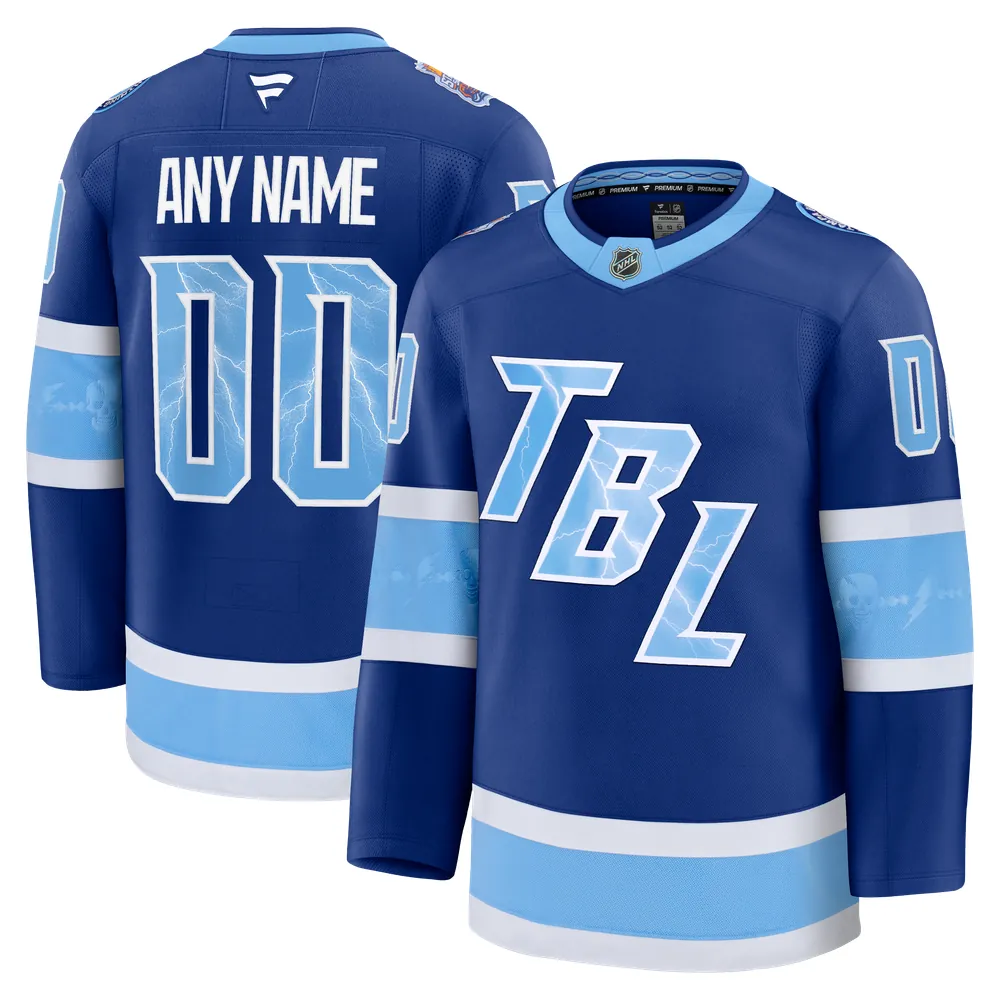 Tampa Bay Lightning Fanatics 2026 NHL Stadium Series Premium Custom Jersey - Blue