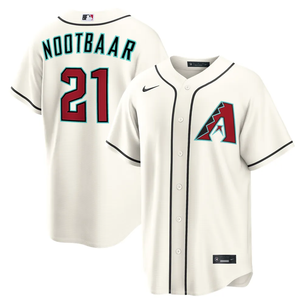 Lars Nootbaar Arizona Diamondbacks Nike Home Replica Jersey - Cream