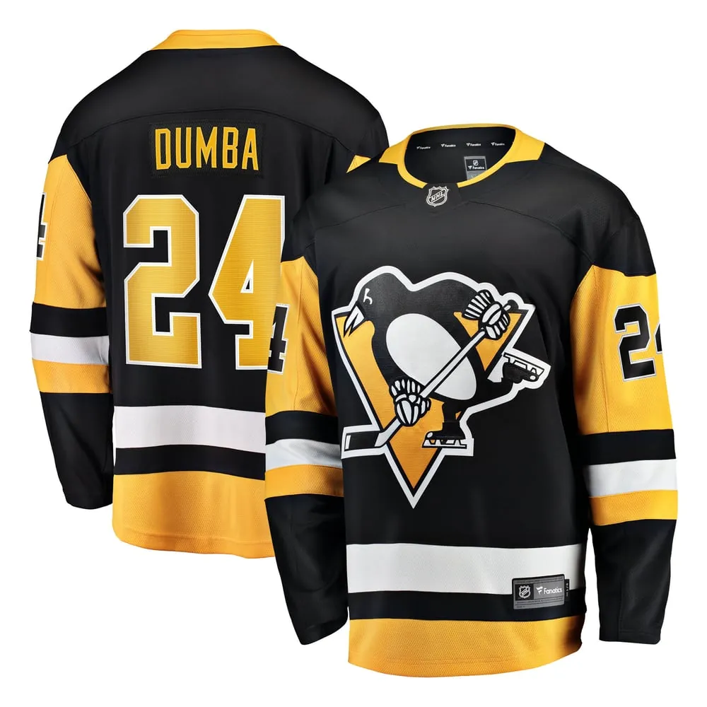 Matt Dumba Pittsburgh Penguins Fanatics Home Breakaway Jersey - Black