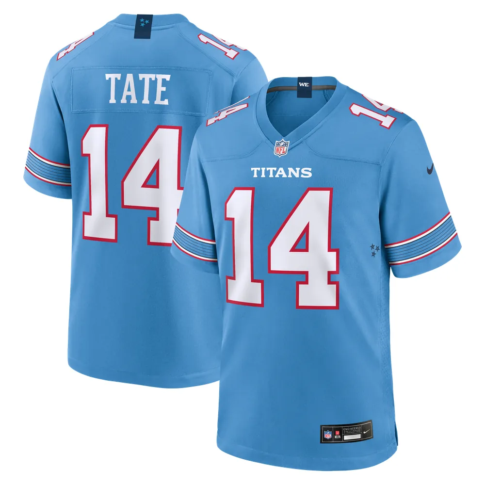 Carnell Tate Tennessee Titans Nike Team Game Jersey - Light Blue