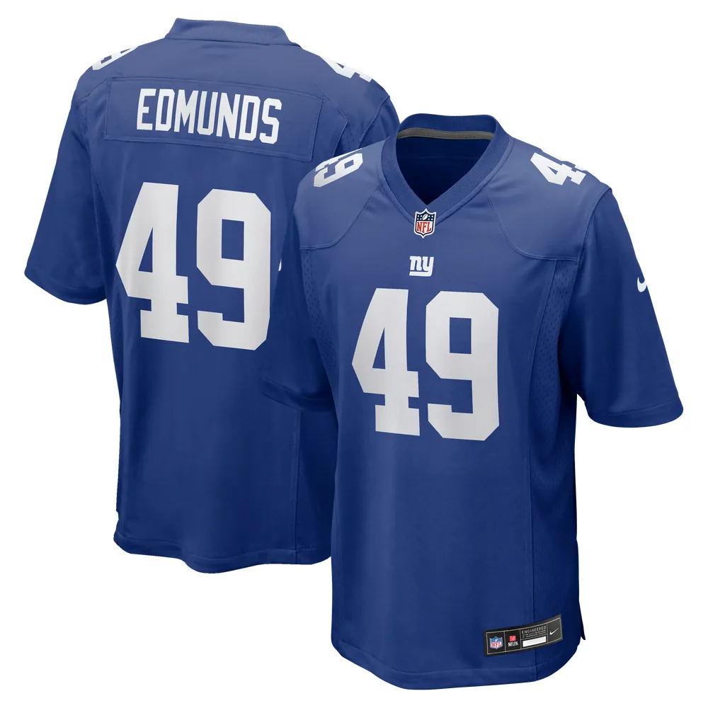 Tremaine Edmunds New York Giants Nike Team Game Jersey -  Royal