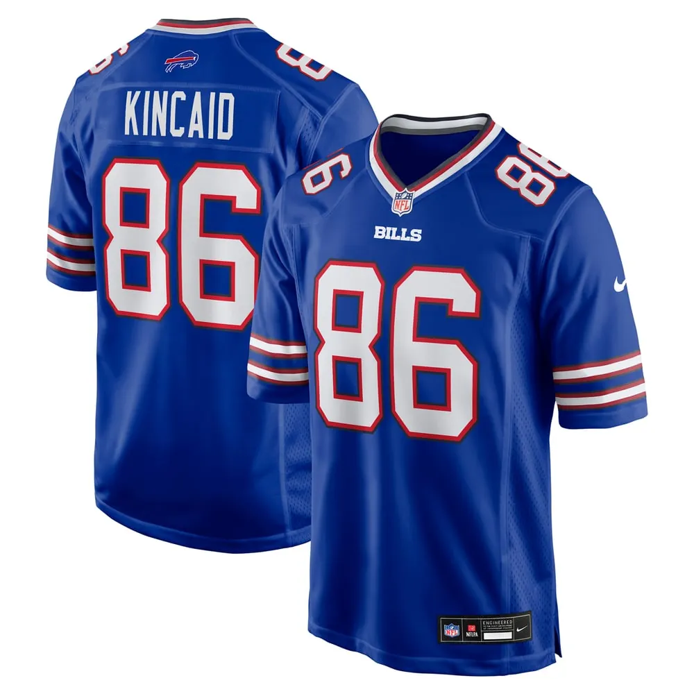 Dalton Kincaid Buffalo Bills Nike  Game Jersey - Royal