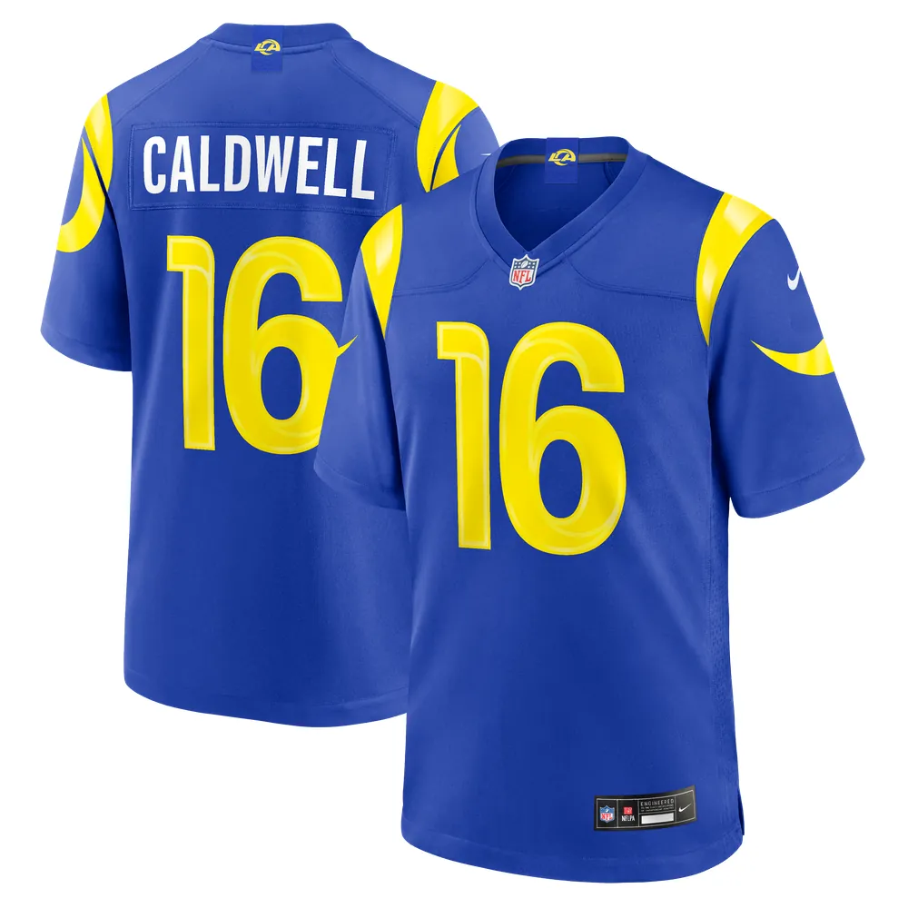 Matthew Caldwell Los Angeles Rams Nike Team Game Jersey - Royal