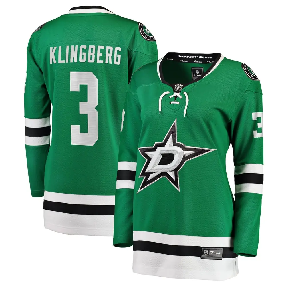 John Klingberg Dallas Stars Fanatics Women's Breakaway Player Jersey - Kelly Green