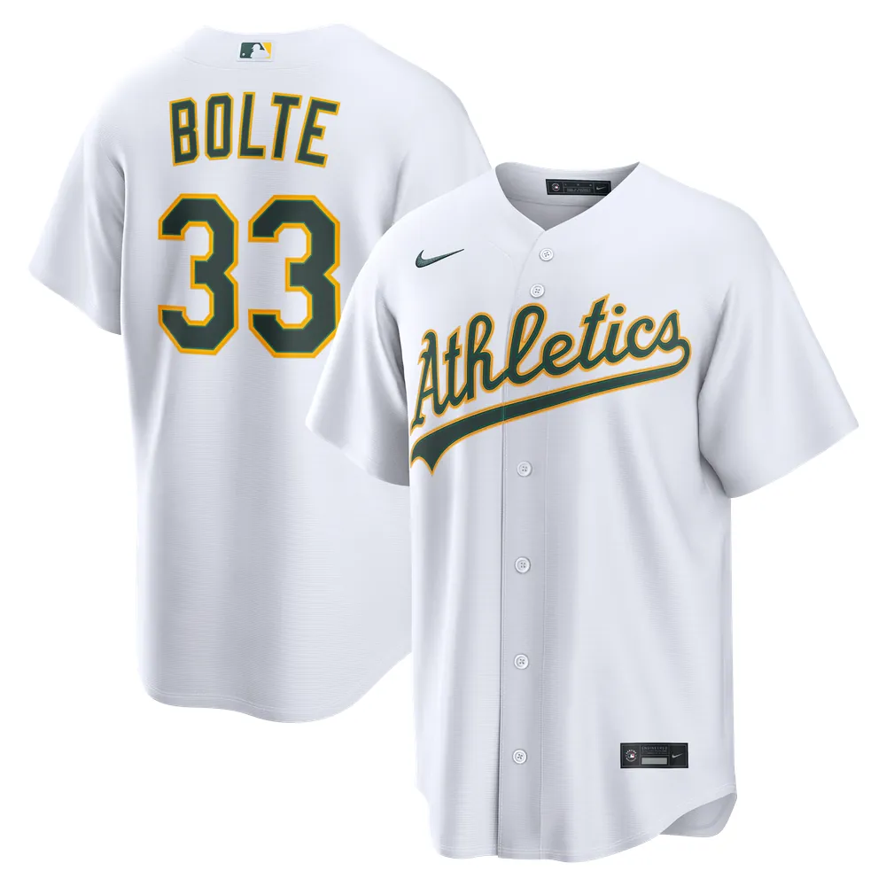 Henry Bolte Athletics Nike Home Replica Jersey - White