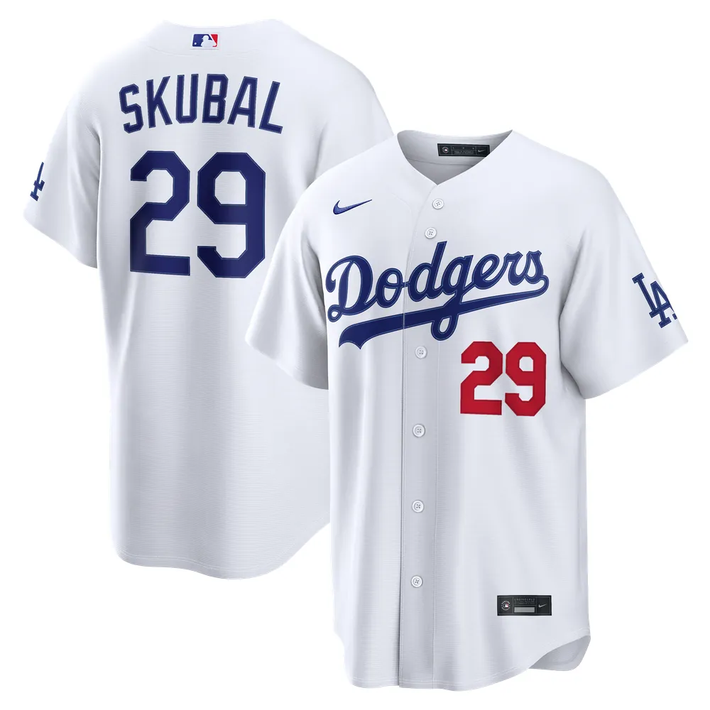 Tarik Skubal Los Angeles Dodgers Nike Home Stadium Jersey - White