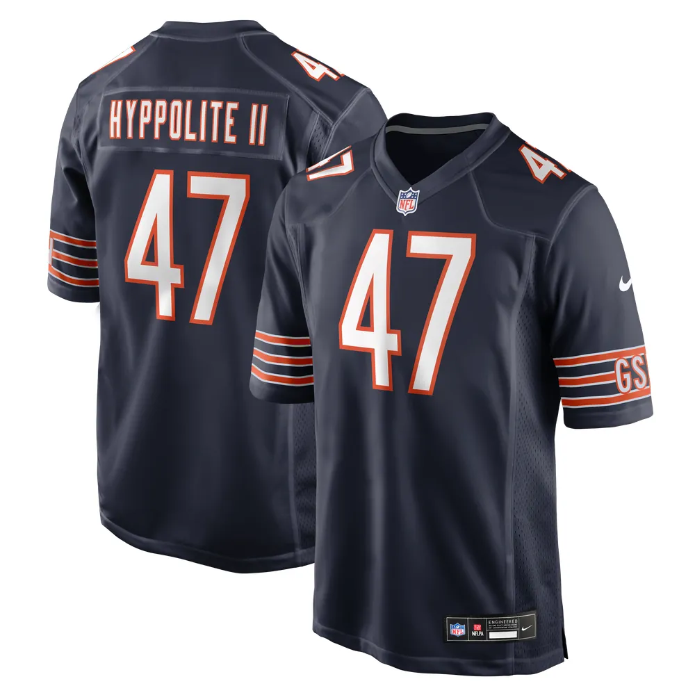 Ruben Hyppolite II Chicago Bears Nike Team Game Jersey - Navy