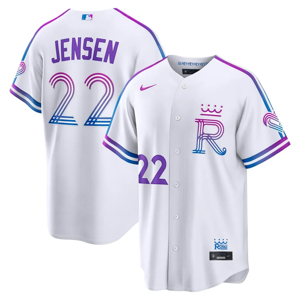 Carter Jensen Kansas City Royals Nike 2026 City Connect Stadium Jersey - White