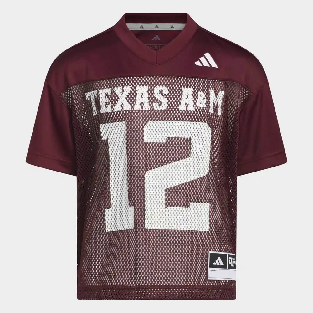 Texas A&M Aggies adidas Youth Tailgate Jersey - Maroon