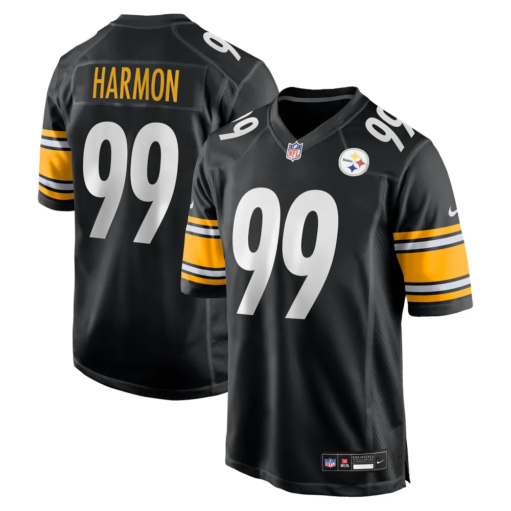 Derrick Harmon Pittsburgh Steelers Nike Game Player Jersey - Black