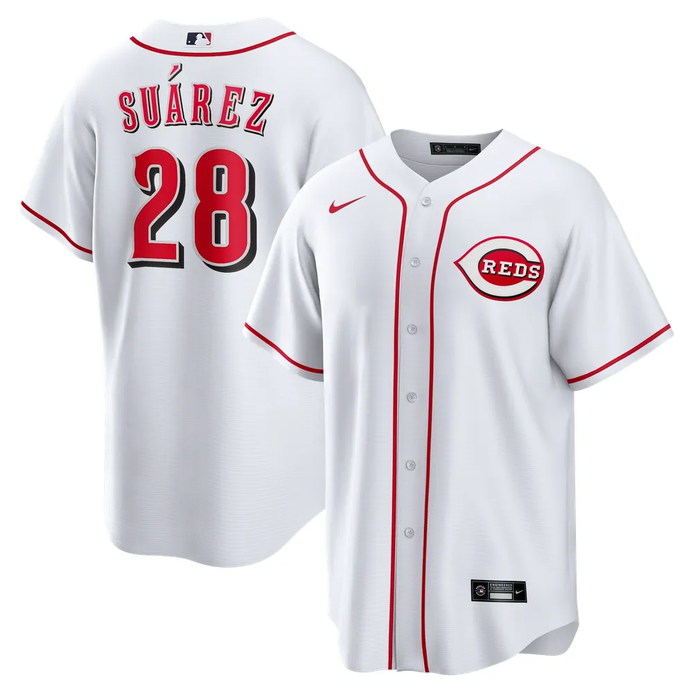 Eugenio Suárez Cincinnati Reds Nike Home Replica Jersey - White