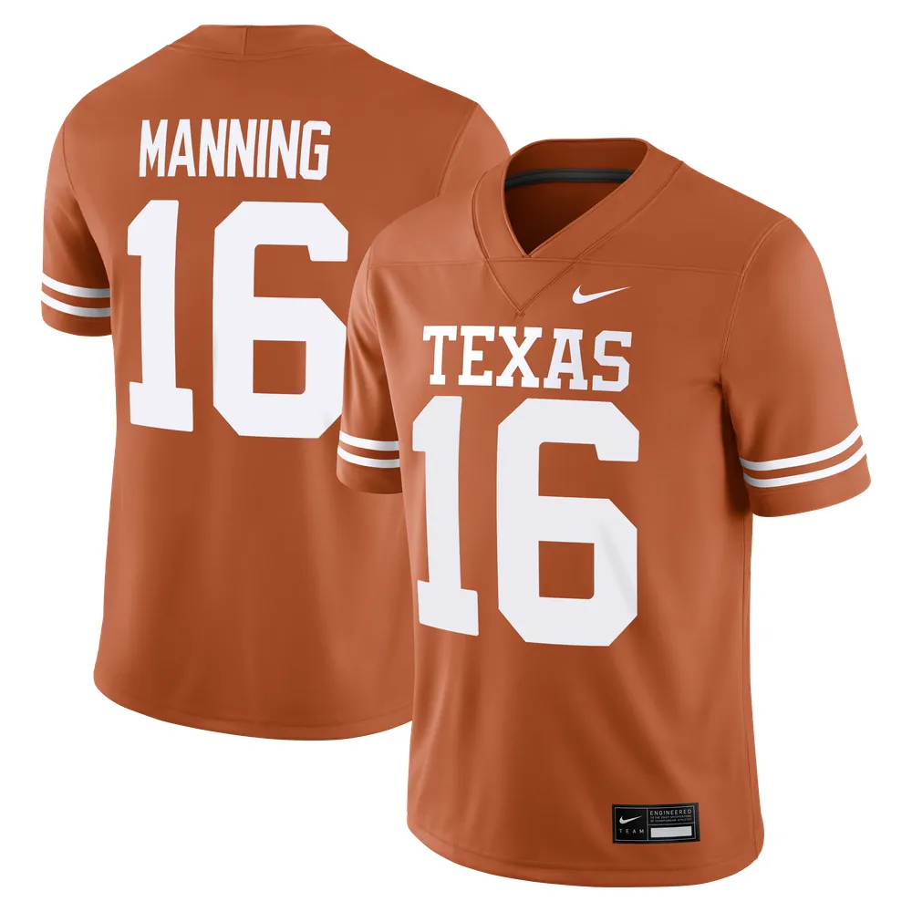 Arch Manning Texas Longhorns Nike Game Player Jersey - Texas Orange