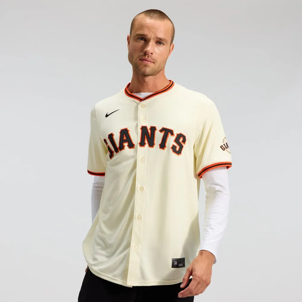 San Francisco Giants Nike Home Limited Jersey - Cream