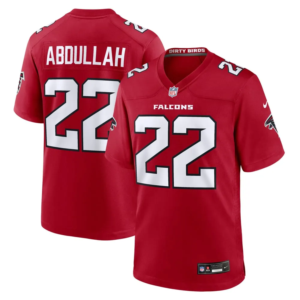 Yasir Abdullah Atlanta Falcons Nike Team Game Jersey - Red