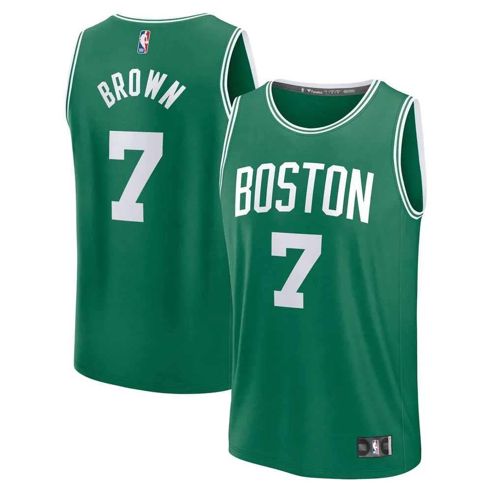 Jaylen Brown Boston Celtics Fanatics Youth Fast Break Replica Player Jersey - Icon Edition - Kelly Green