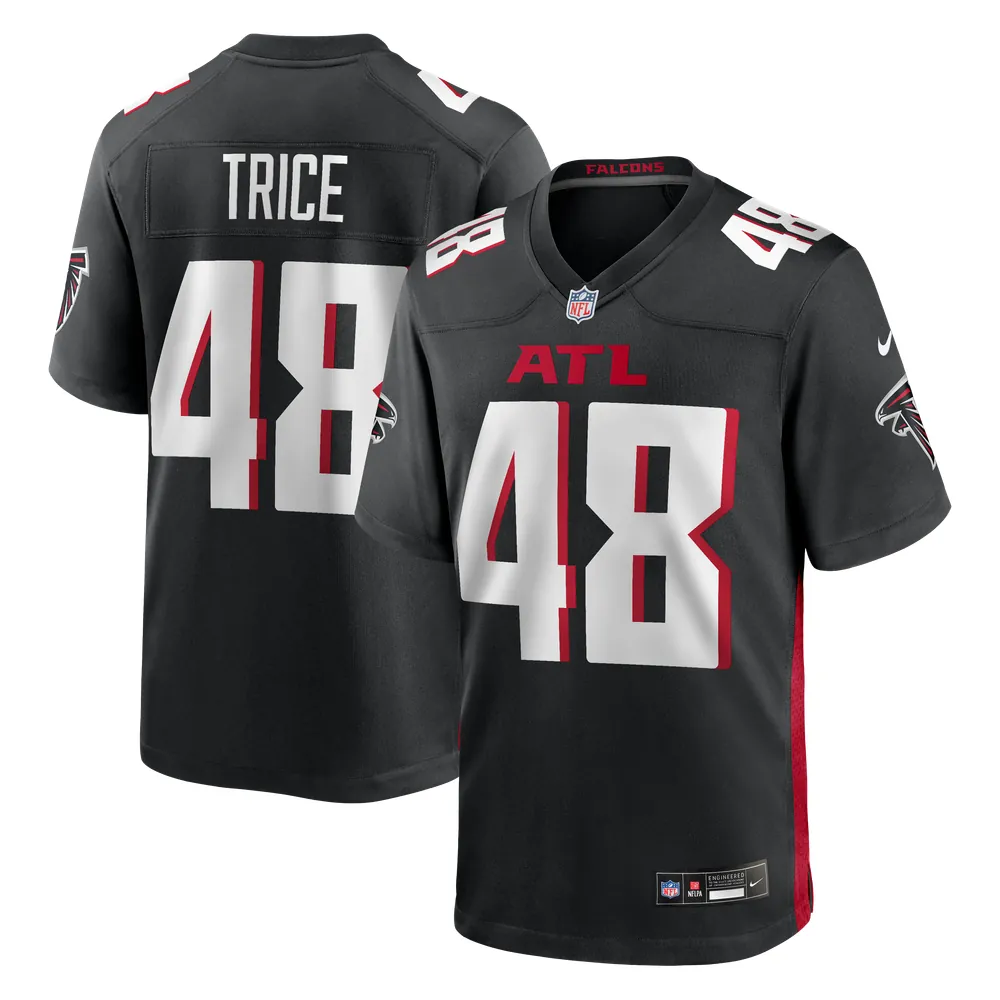 Bralen Trice Atlanta Falcons Nike Team Game Jersey -  Black