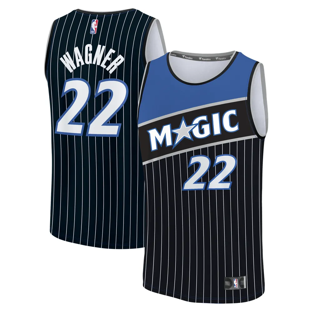 Franz Wagner Orlando Magic Fanatics Youth  Fast Break Jersey - Statement Edition - Black