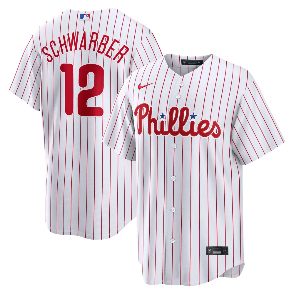 Kyle Schwarber Philadelphia Phillies Nike Home Replica Jersey - White