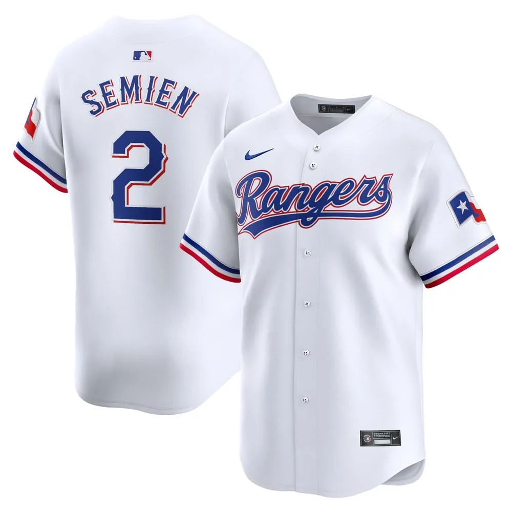 Marcus Semien Texas Rangers Nike Home Limited Player Jersey - White
