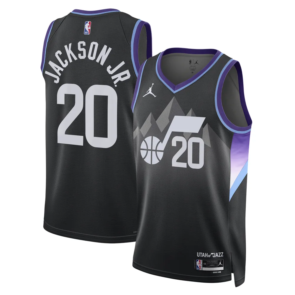 Jaren Jackson Jr. Utah Jazz Jordan Brand Unisex Swingman Jersey - Statement Edition - Black