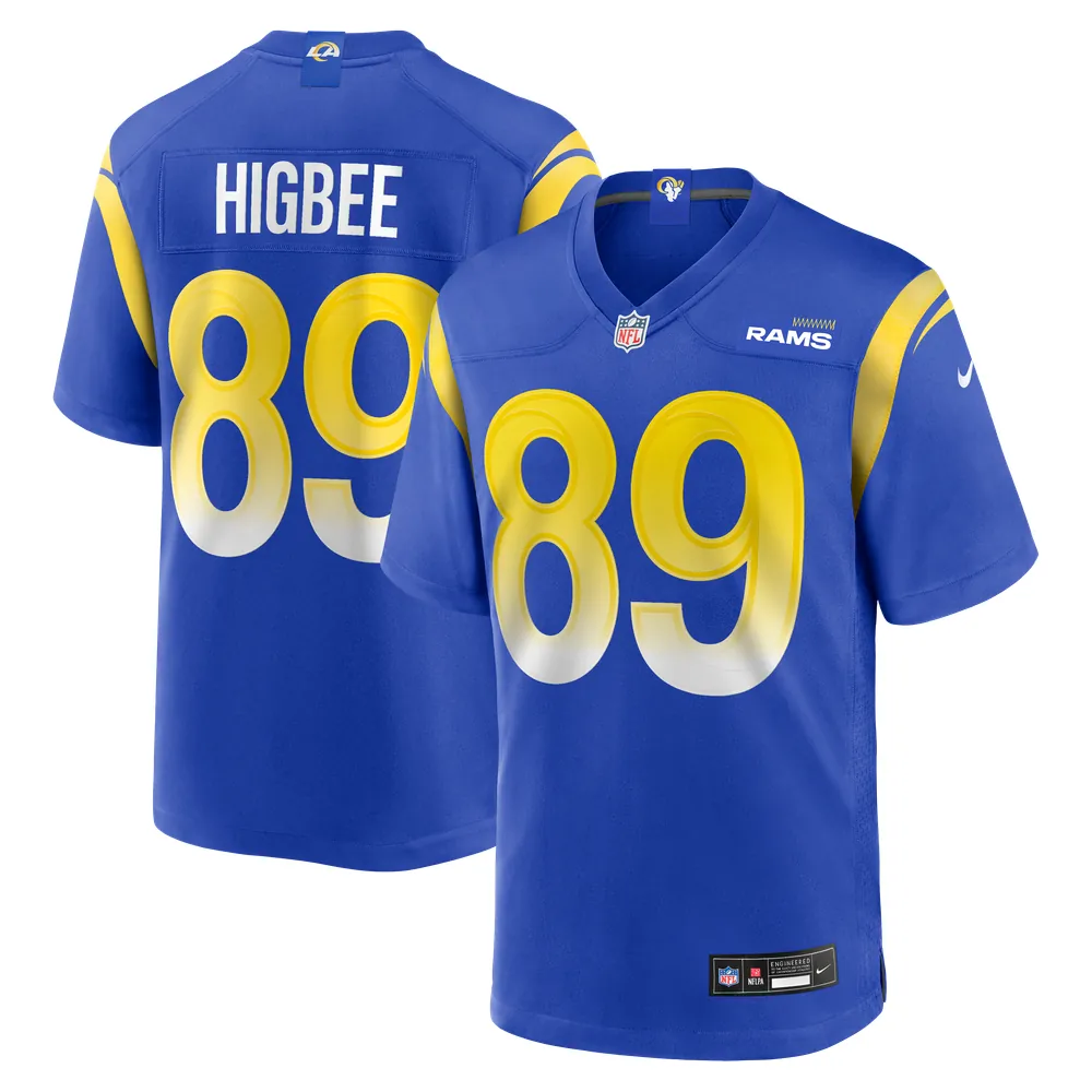 Tyler Higbee Los Angeles Rams Nike Game Player Jersey - Royal