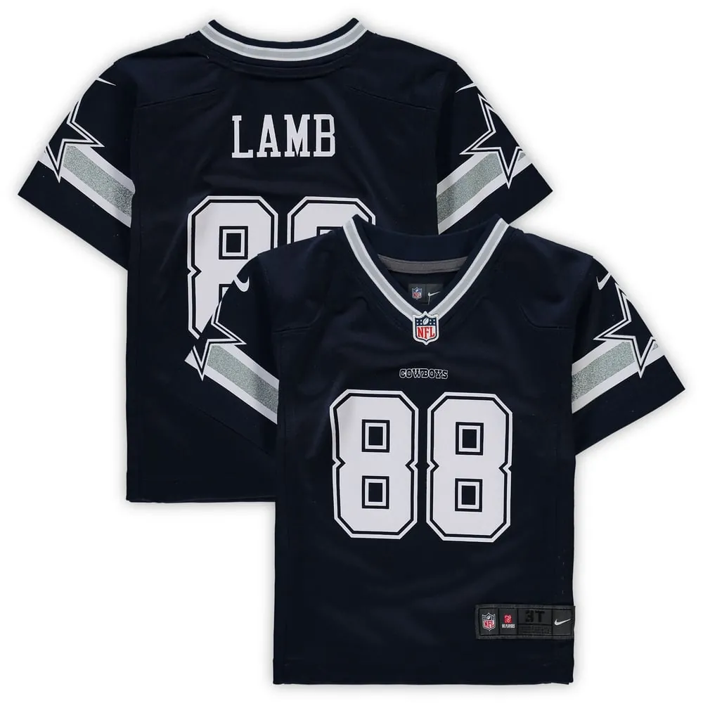 CeeDee Lamb Dallas Cowboys Nike Toddler Player Game Jersey - Navy