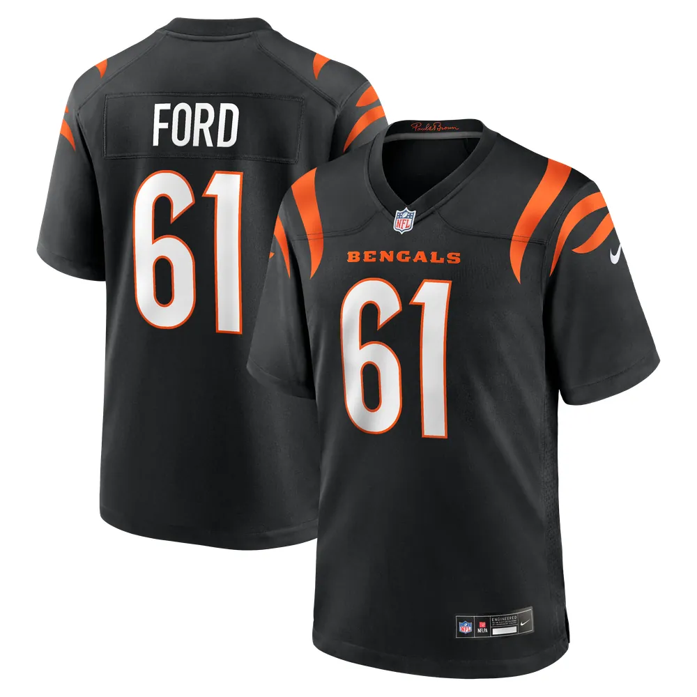 Cody Ford Cincinnati Bengals Nike Game Jersey - Black