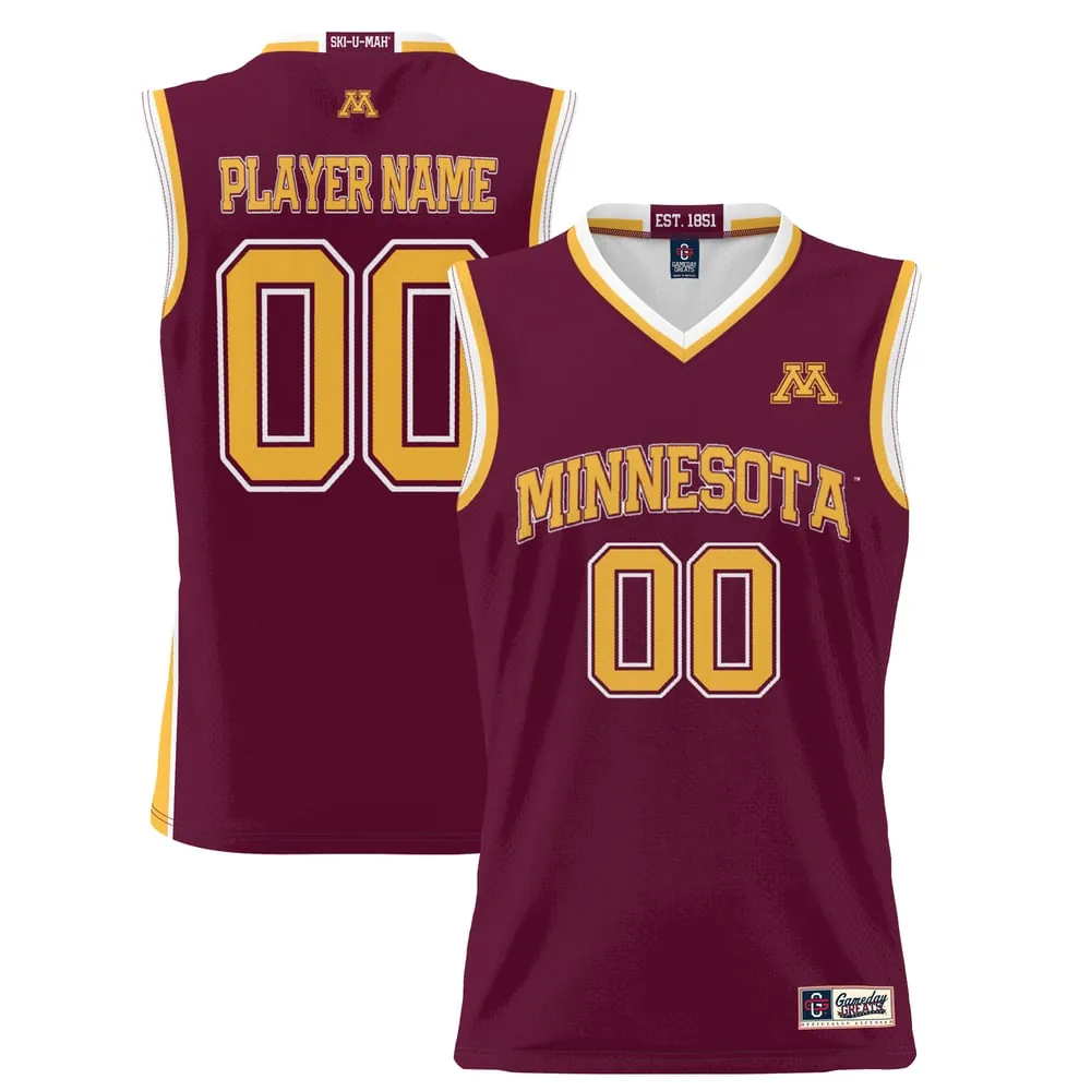 Minnesota Golden Gophers GameDay Greats Unisex  Lightweight NIL Pick-A-Player Women's Basketball Jersey - Maroon