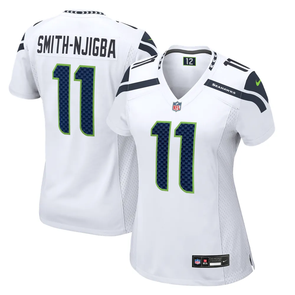 Jaxon Smith-Njigba Seattle Seahawks Nike Women's  Game Jersey -  White