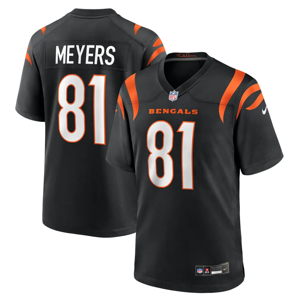 Dohnte Meyers Cincinnati Bengals Nike Team Game Jersey - Black
