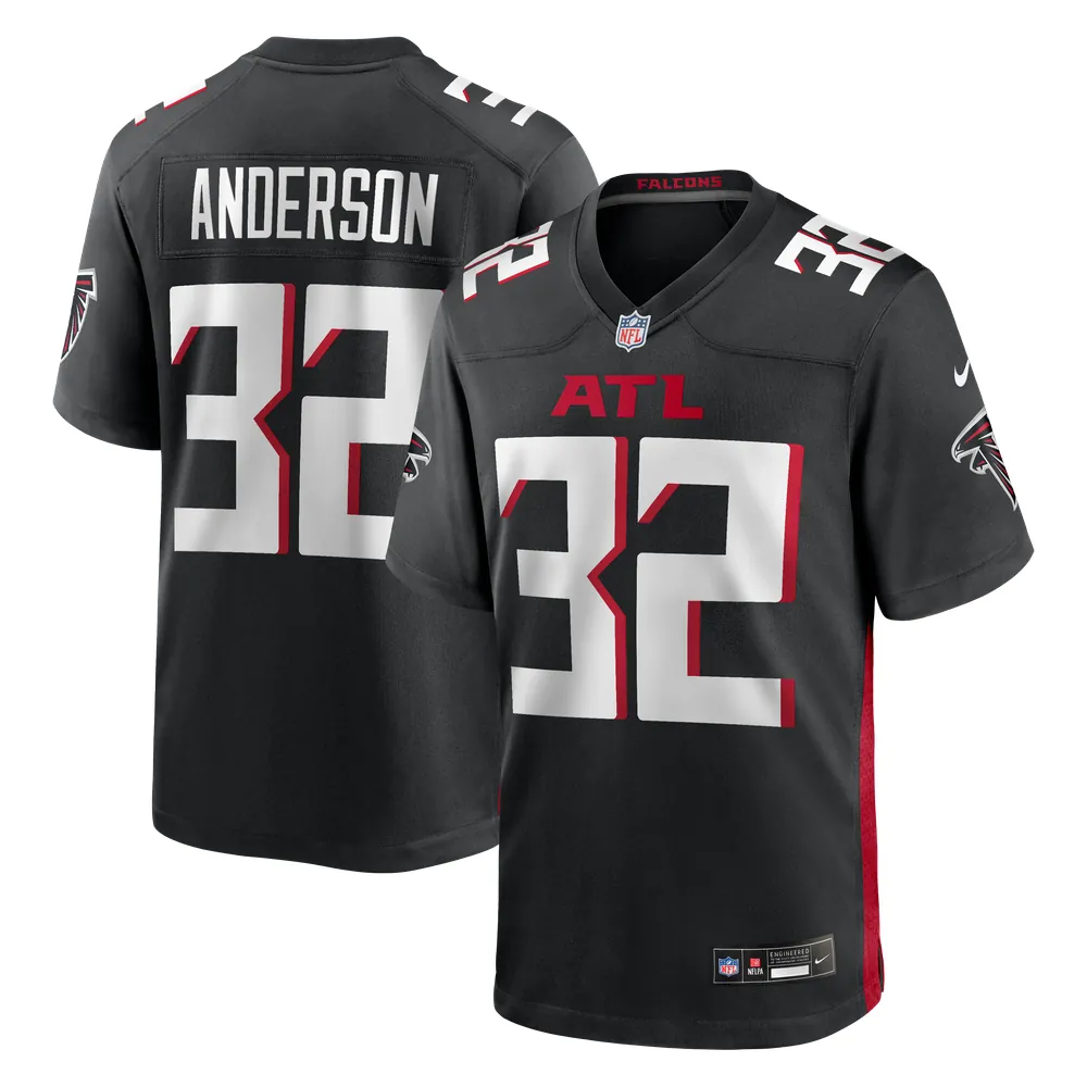 Jamal Anderson Atlanta Falcons Nike Game Retired Player Jersey - Black