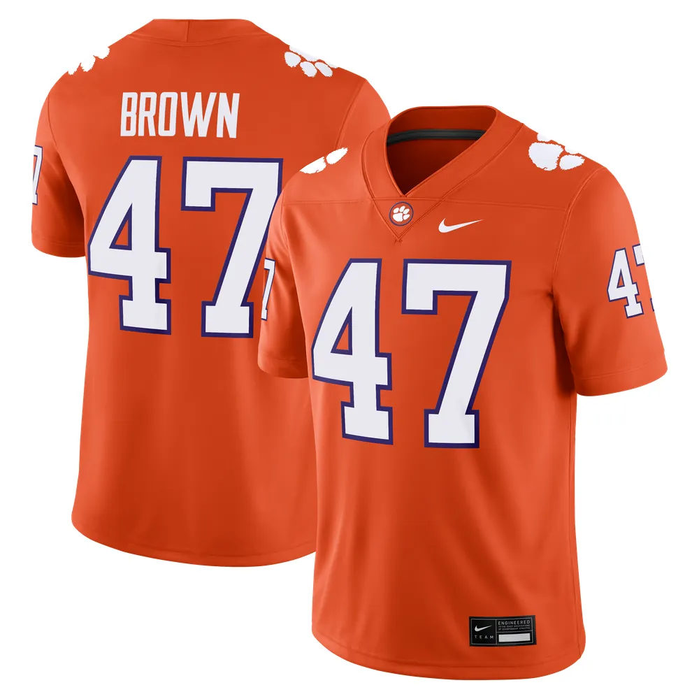 Sammy Brown Clemson Tigers Nike Game Football Jersey - Orange