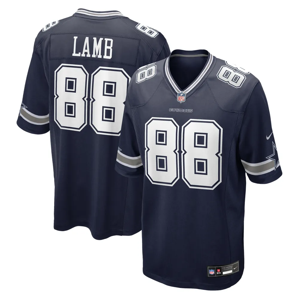 CeeDee Lamb Dallas Cowboys Nike Game Jersey - Navy