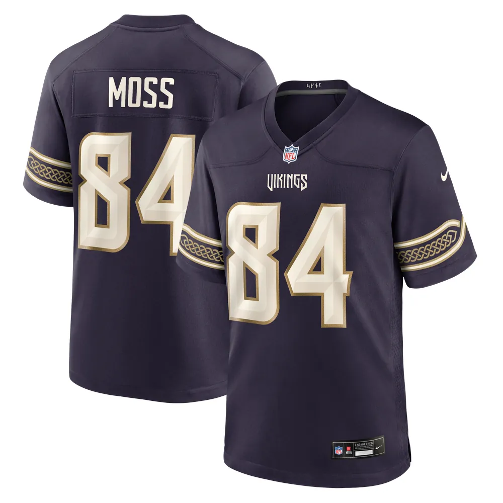 Randy Moss Minnesota Vikings Nike 2026 Rivalries Collection Game Jersey - Purple